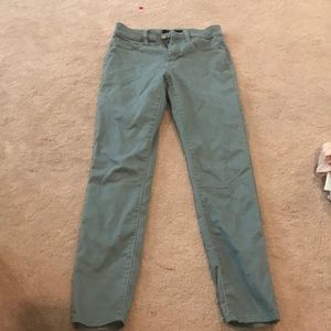 Blue Aeropostale’s jeans.